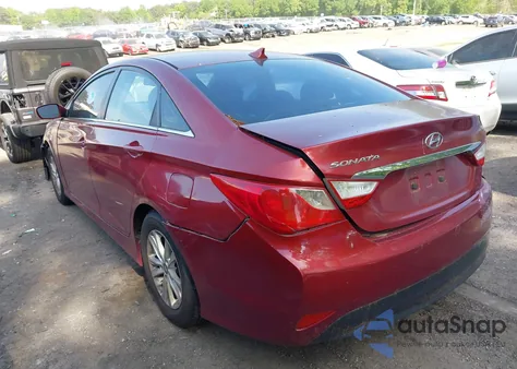 2014 Hyundai Sonata Gls z USA, uszkodzony, nr VIN 5NPEB4AC4EH865502